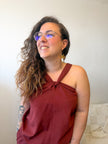 Blouse PASADENA Terracotta