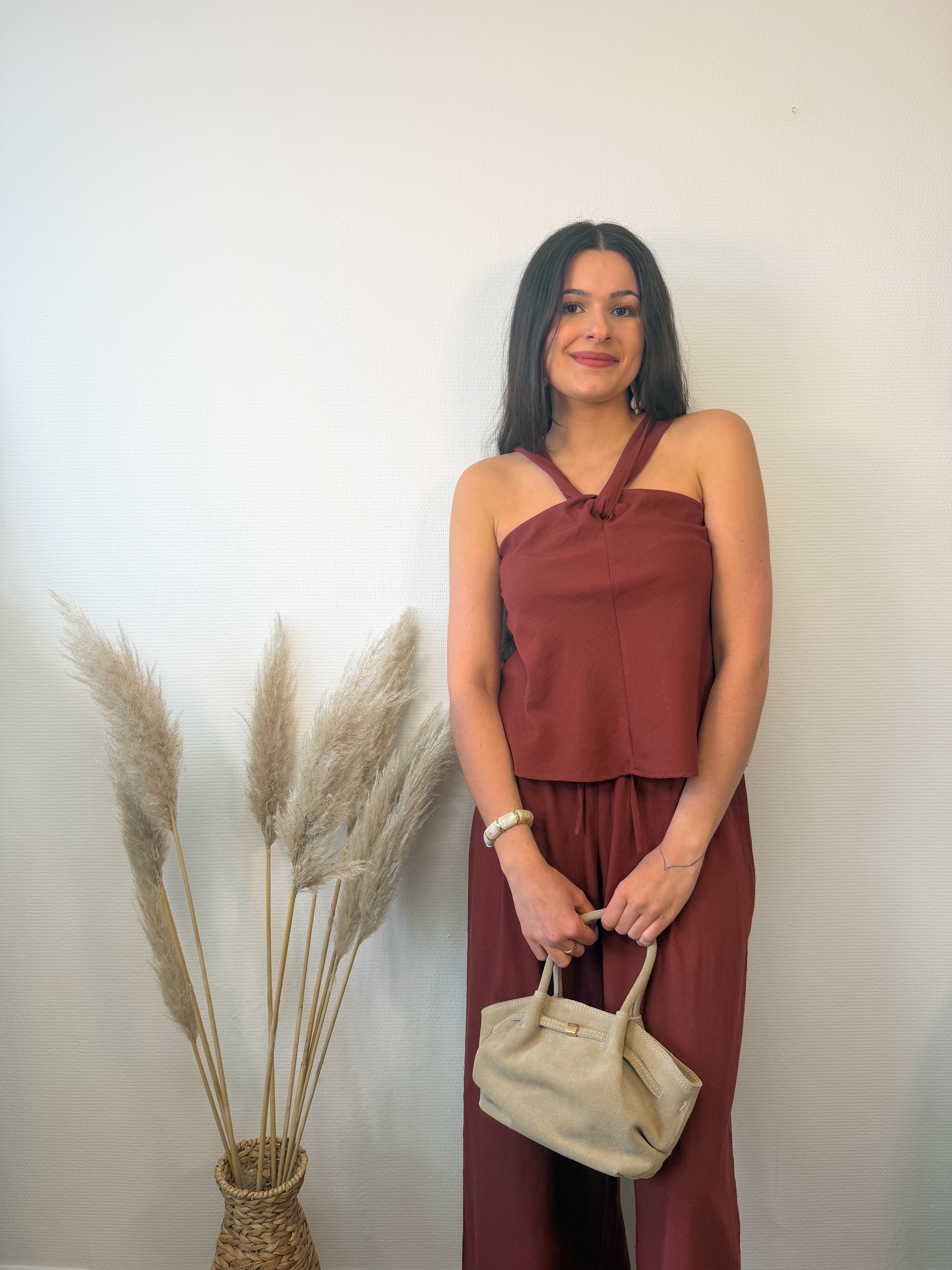 Blouse PASADENA Terracotta