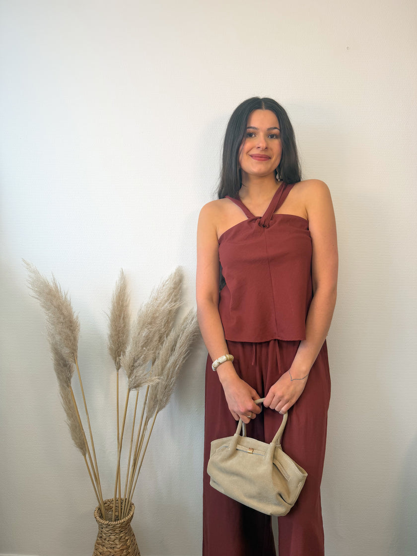 Blouse PASADENA Terracotta
