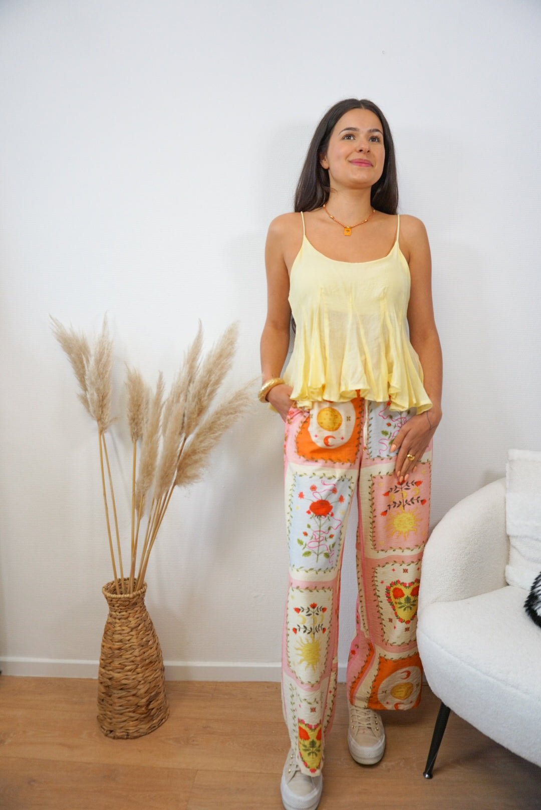 Pantalon motif GEORGIA