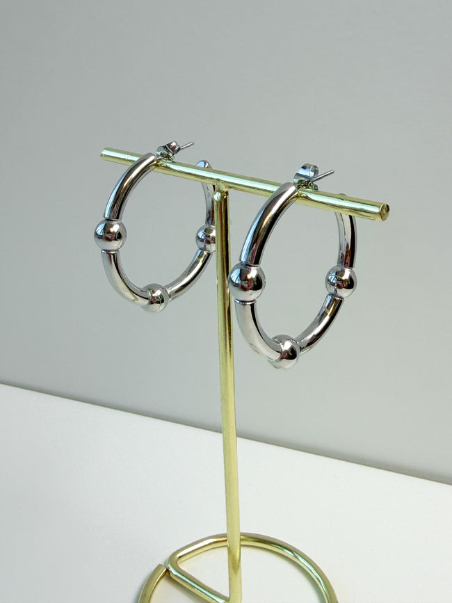 Créoles PROVO Perles Sculptées