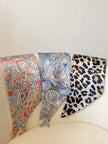 Foulard satiné imprimé