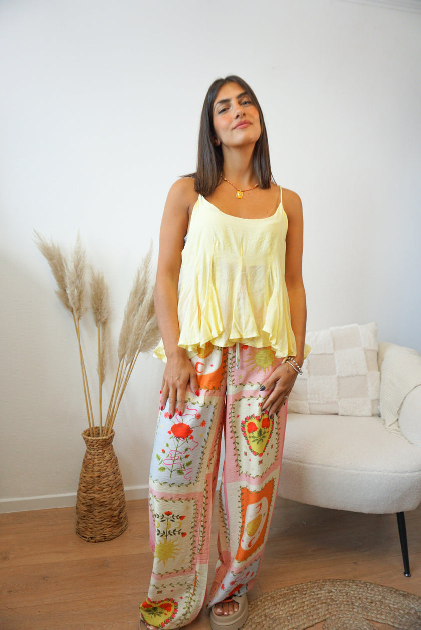 Pantalon motif GEORGIA