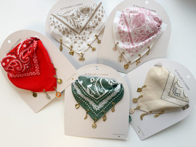 Bandana AUSTIN avec charms interchangeables