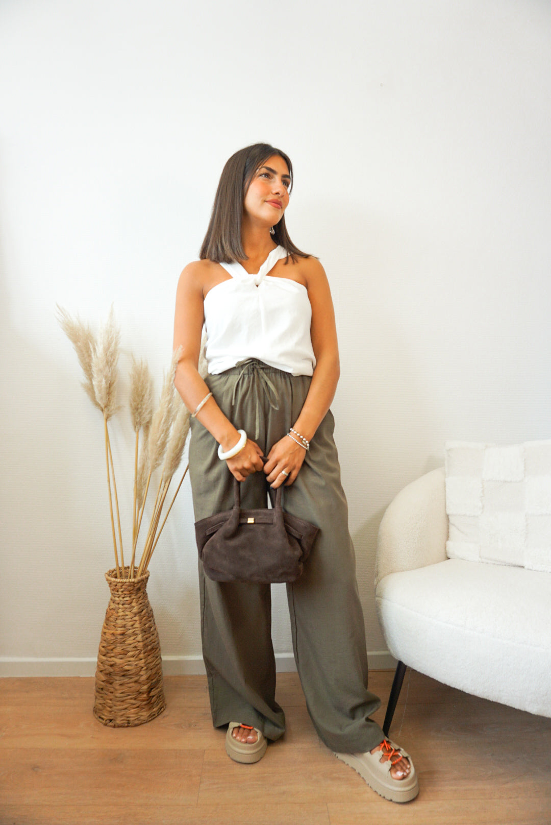 Pantalon PASADENA kaki