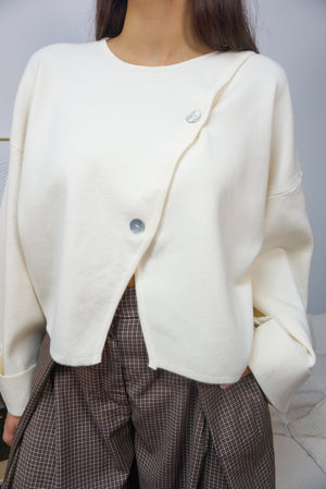 Pull SEATTLE oversize écru