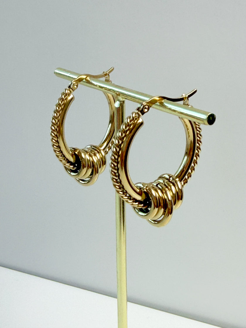Boucles d’oreilles créoles LAYTON