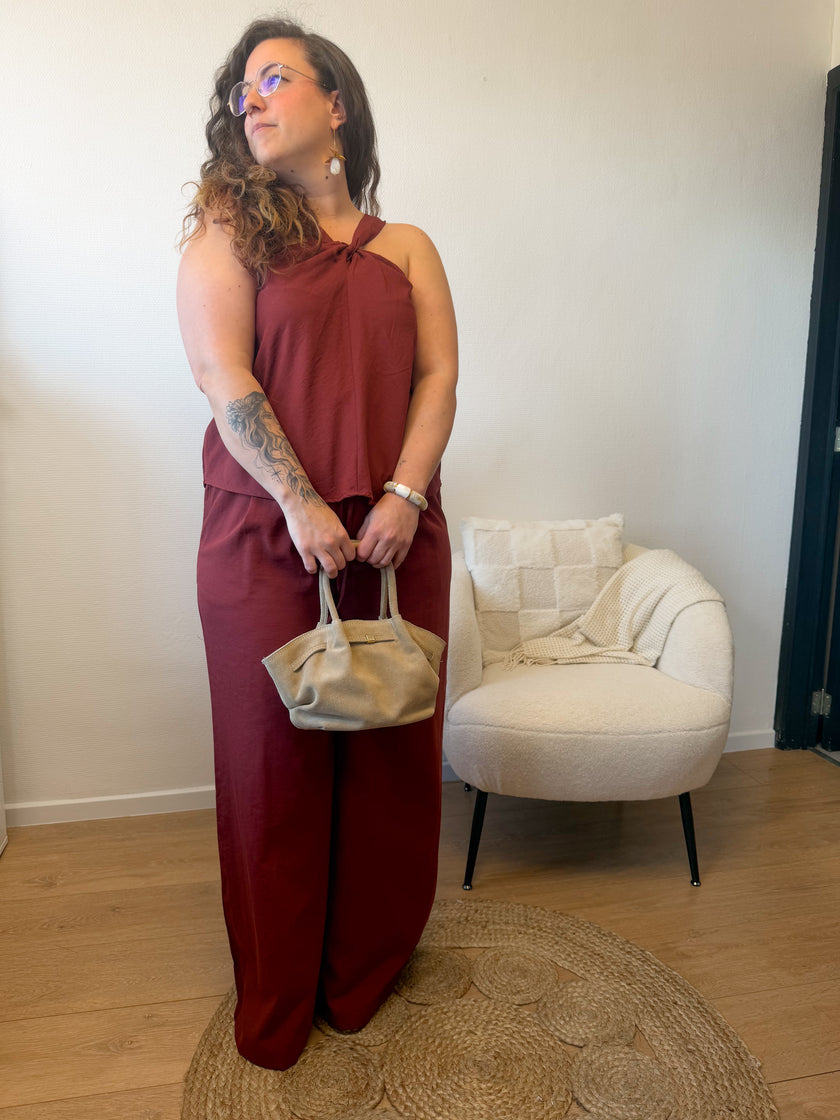Pantalon PASADENA Terracotta