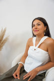 Blouse PASADENA blanche