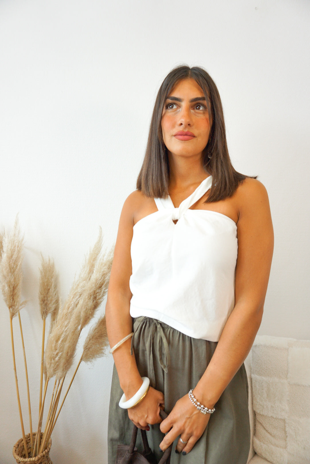 Blouse PASADENA blanche
