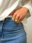 Bague oval KILLEEN et pierre