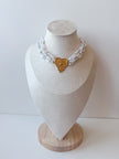 Collier NEPHI perles blanches
