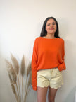 Short KINGSTON effet jeans taille haute