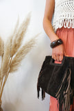 Bracelet manchette brun MONTANA