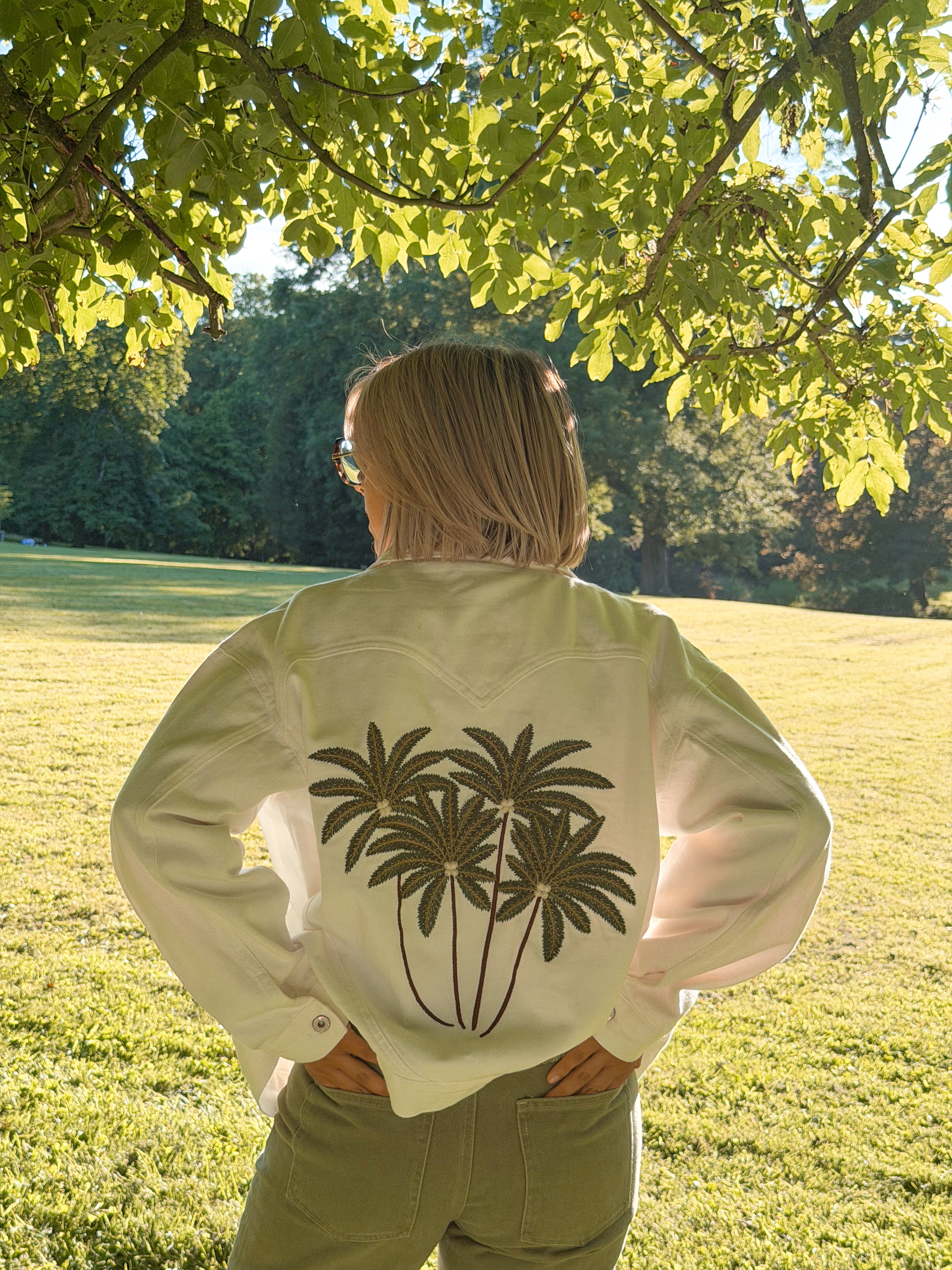 Veste oversize palmier MEXICO