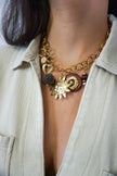 Collier charms doré NEBRASKA