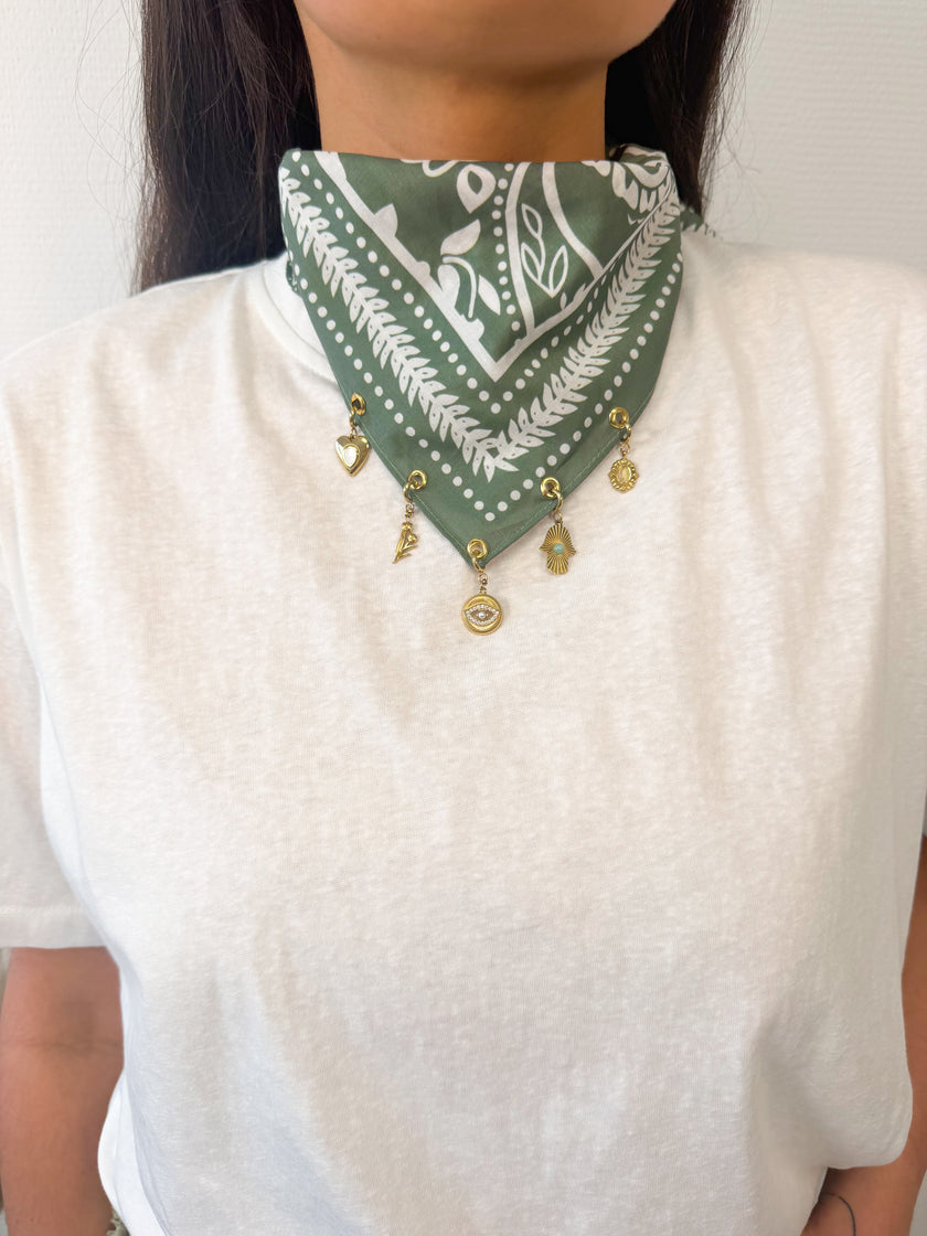 Bandana AUSTIN avec charms interchangeables