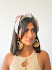 Foulard satiné imprimé