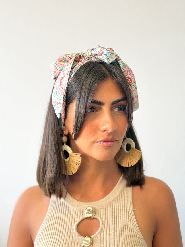 Boucles d’oreilles MOAB bohème franges