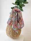 Foulard satiné imprimé