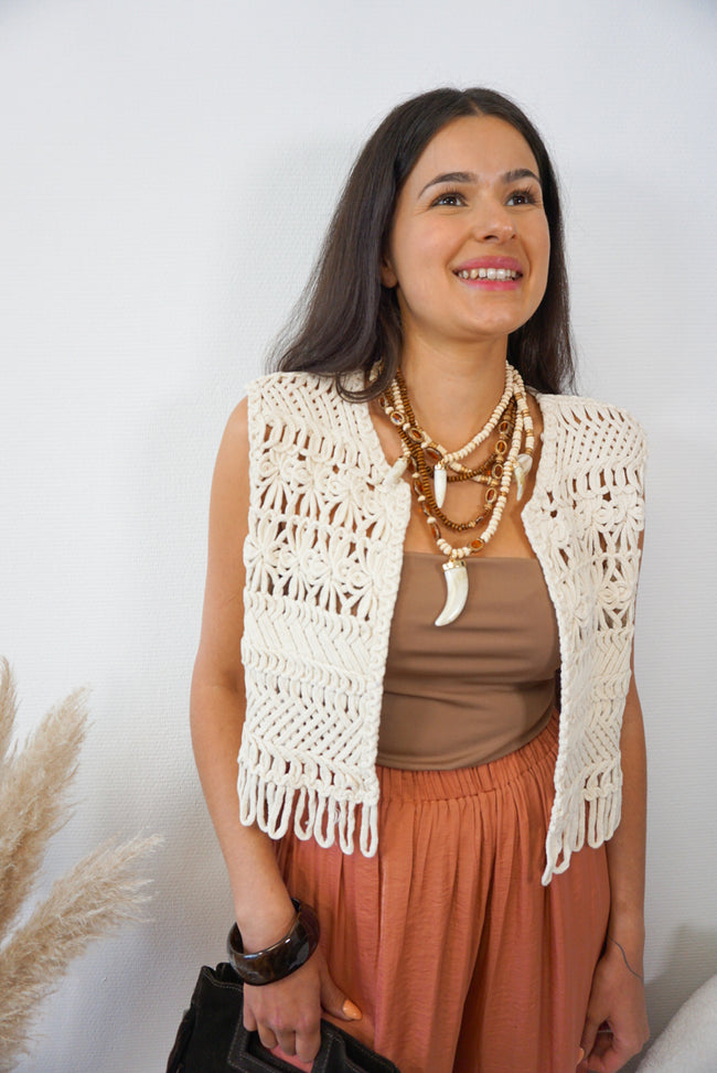 Collier bohème multi-rangs MISSOURI