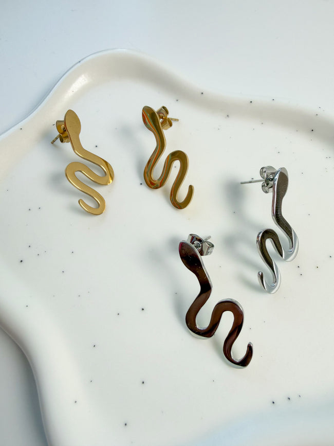 Boucles d’oreilles TEXAS serpent