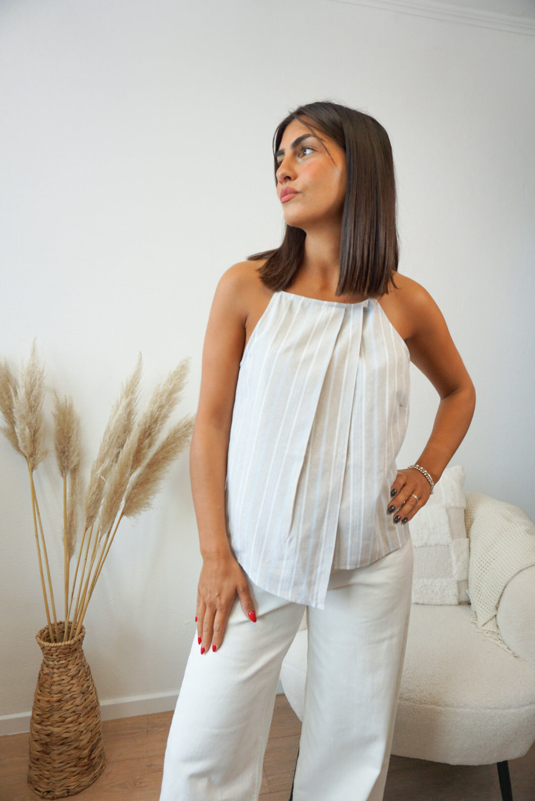 Blouse asymétrique MIRAMAR