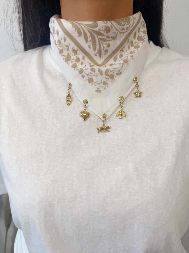 Bandana AUSTIN avec charms interchangeables