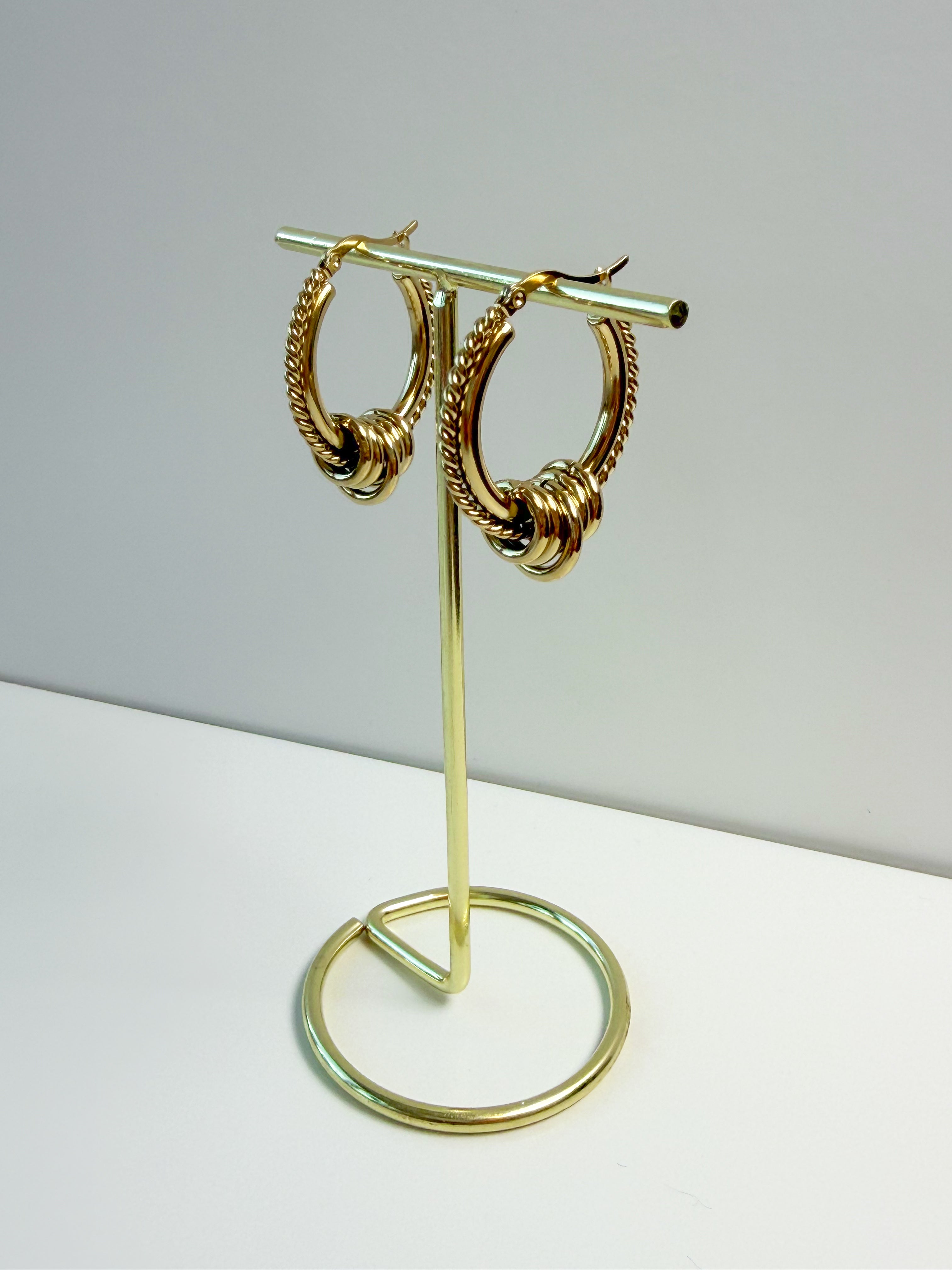 Boucles d’oreilles créoles LAYTON