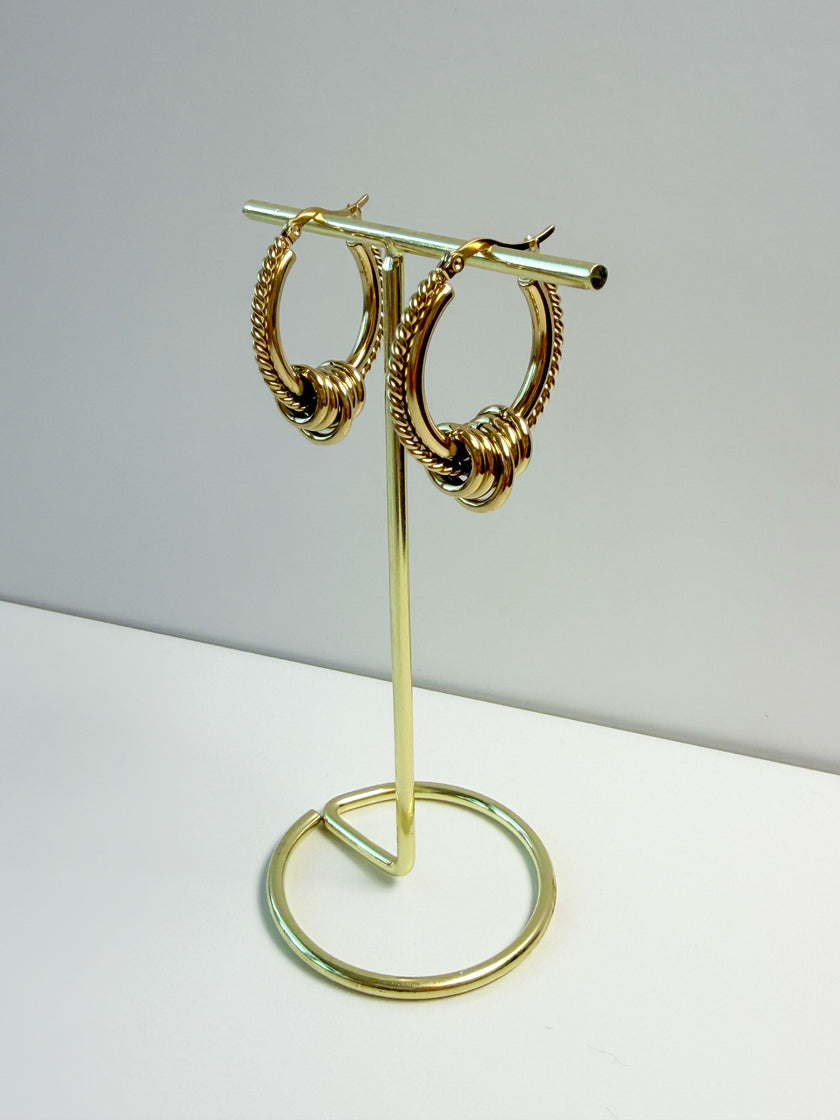 Boucles d’oreilles créoles LAYTON