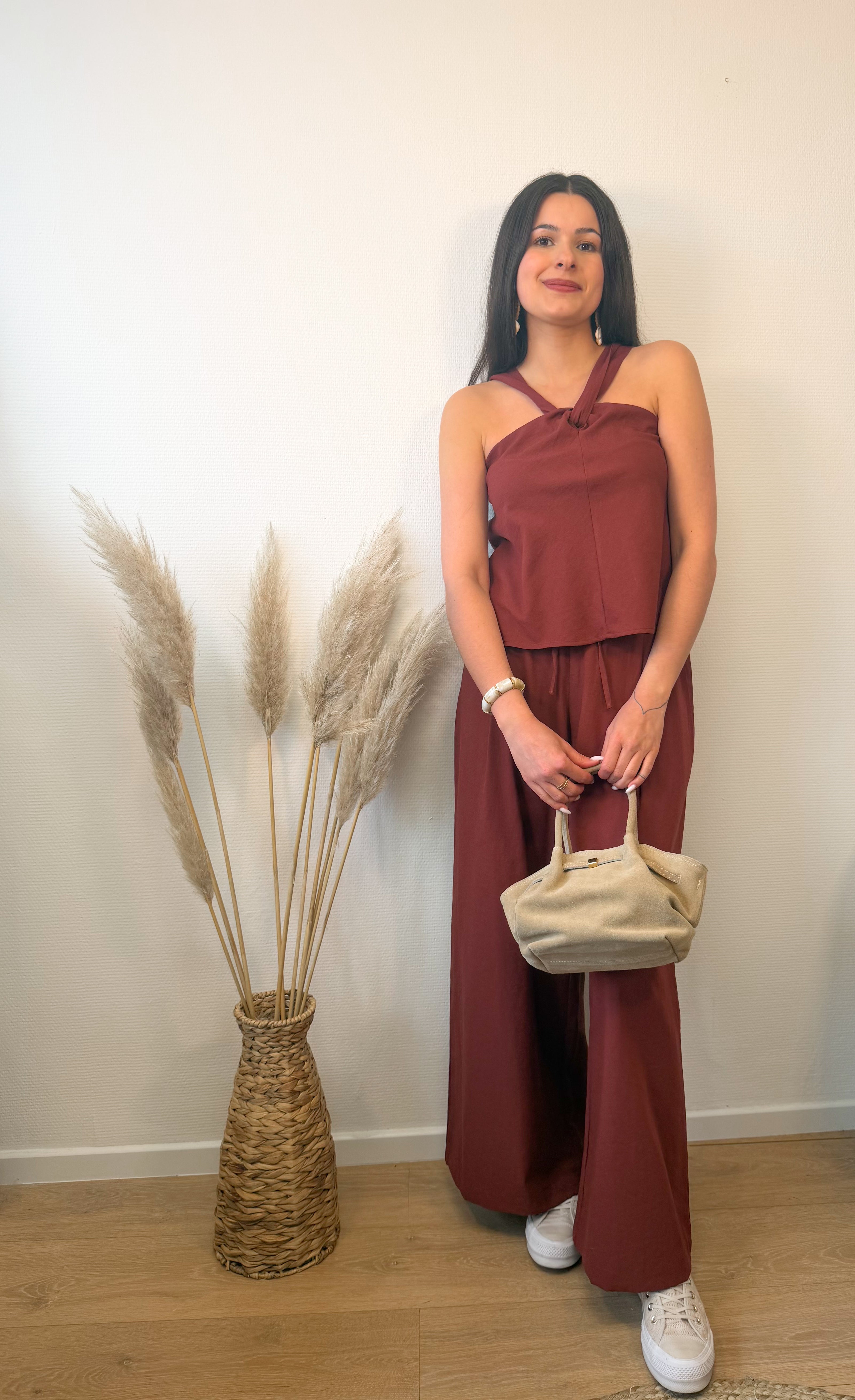 Pantalon PASADENA Terracotta