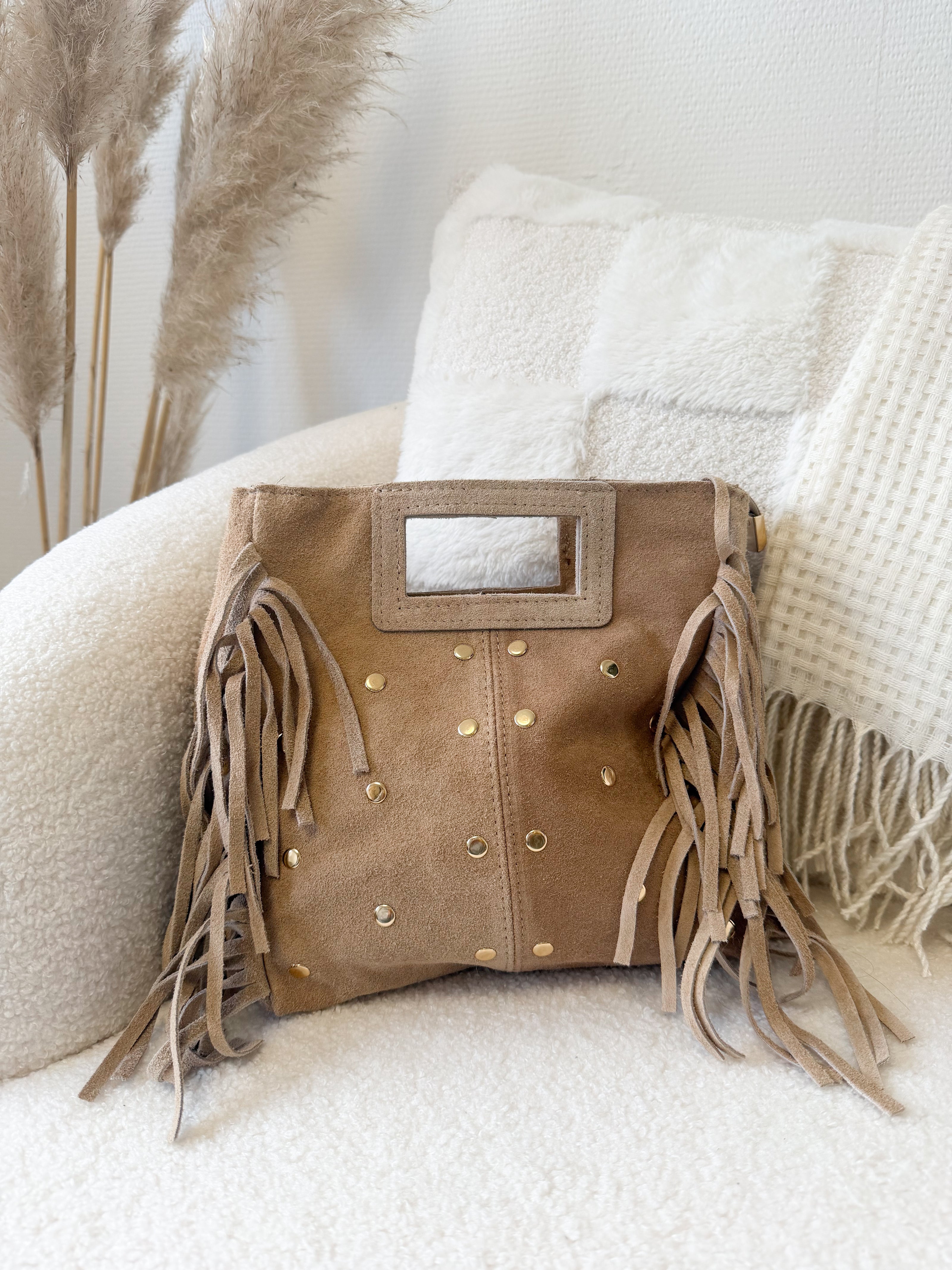Sac DAKOTA à franges et clous