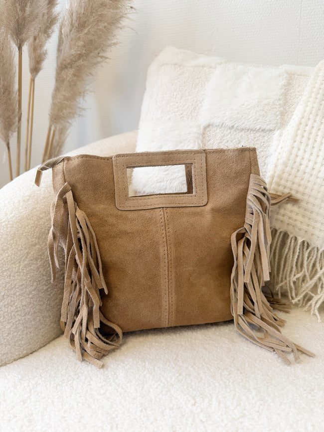 Sac DAKOTA à franges et clous