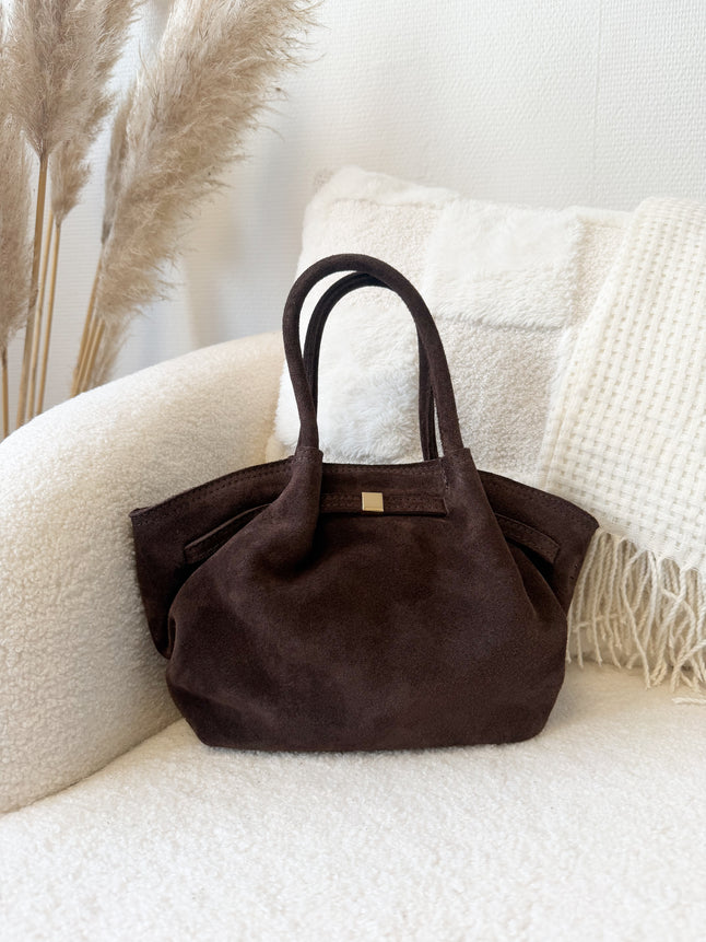 Sac à main FREDONIA en daim