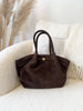 Sac à main FREDONIA en daim