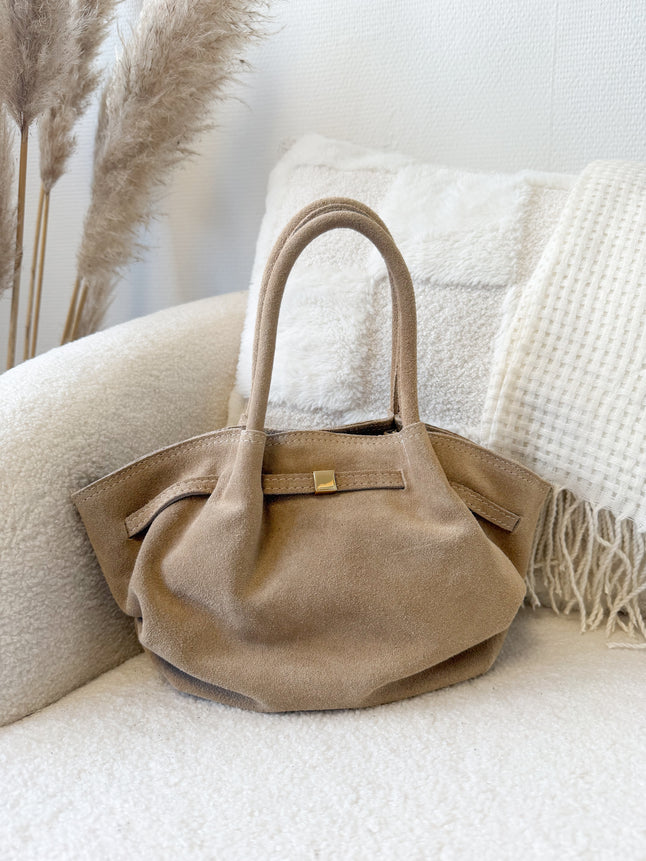 Sac à main FREDONIA en daim