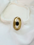 Bague oval KILLEEN et pierre