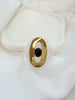 Bague oval KILLEEN et pierre