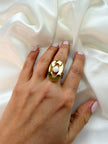 Bague oval KILLEEN et pierre