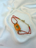 Bracelet cœur BATAVIA en cordon tressé