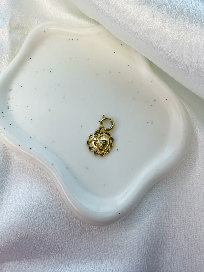 Charm coeur vintage HAYDEN