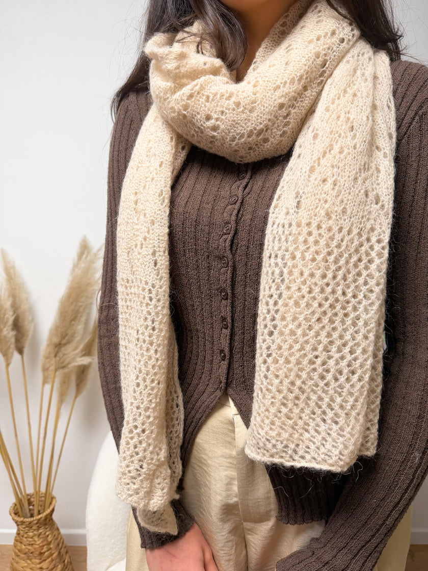 Écharpe en mohair ARCADIA douce et légère