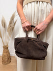 Sac à main FREDONIA en daim