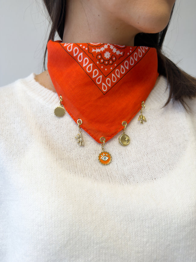 Bandana AUSTIN avec charms interchangeables