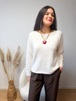 Pull  blanc ITHACA