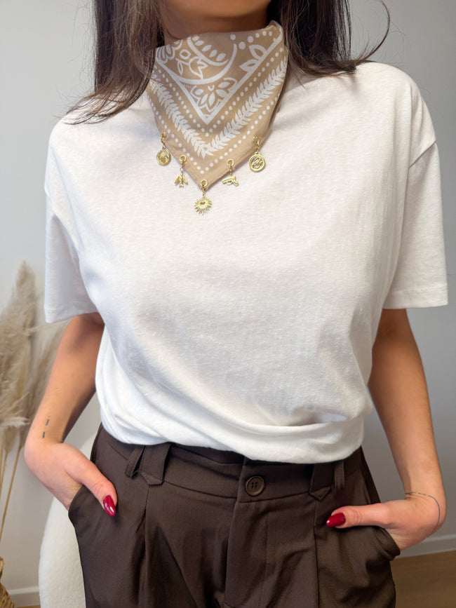 Bandana AUSTIN avec charms interchangeables