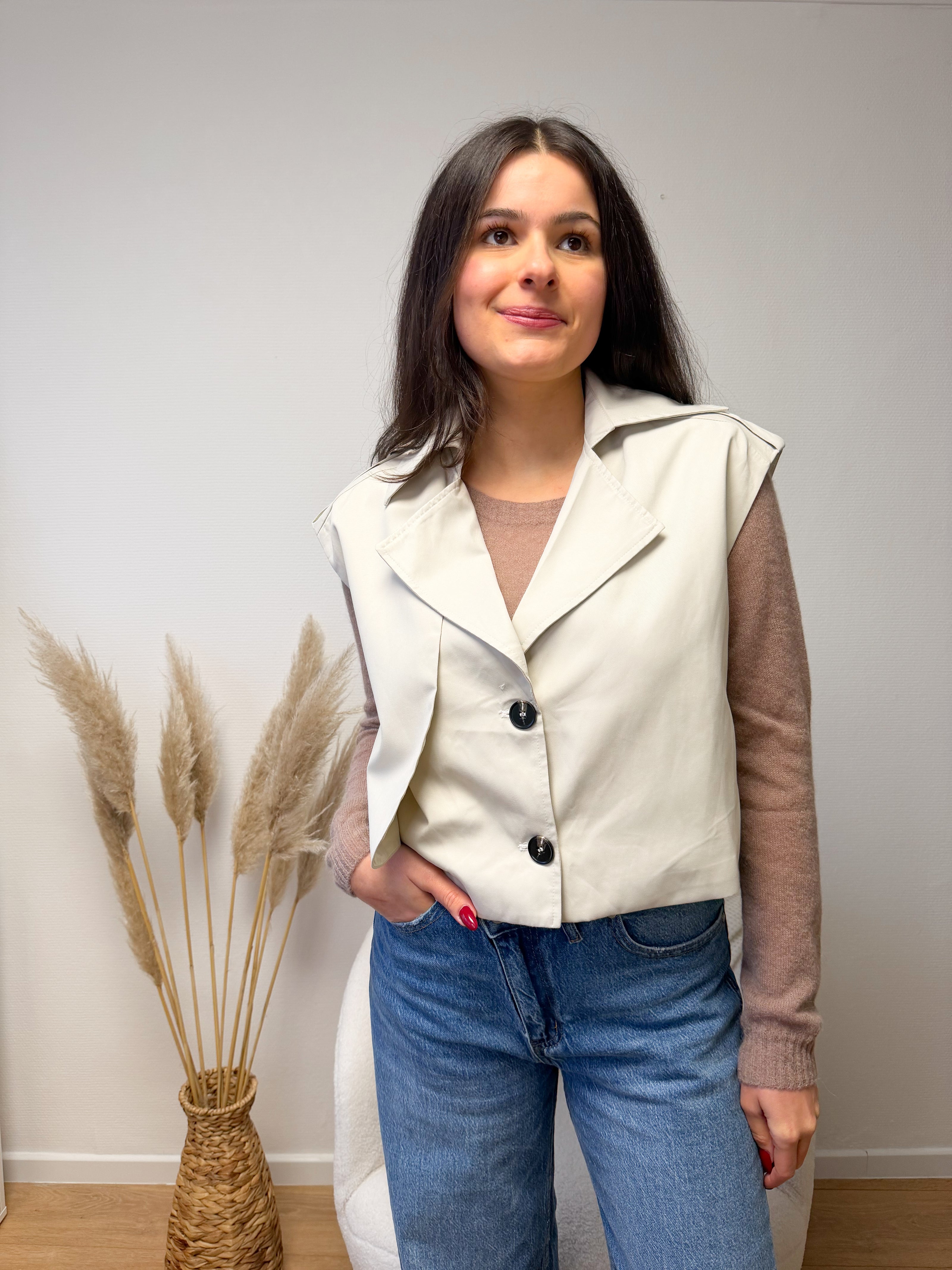 Veste courte SARATOGA sans manches